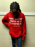 Every Time They Counted Me Out God Count Me In Unisex Hoodie - D.A.Y Mime Ministry